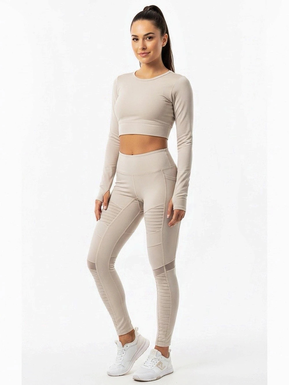 Alo Yoga Legging Women Small High Rise Moto Athletic Edgy Gym Workout Size Small